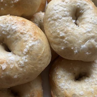 4-pack Sea Salt Bagels