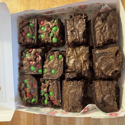Triple Chunk Brownies 2.5”x2.5” Squares