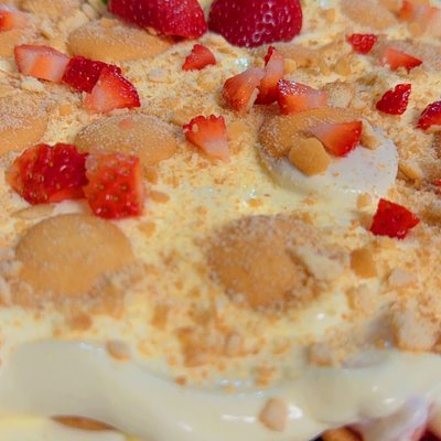 Strawberry Banana Pudding 