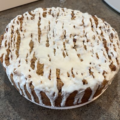 Classic Cinnamon Pecan Coffee Cake