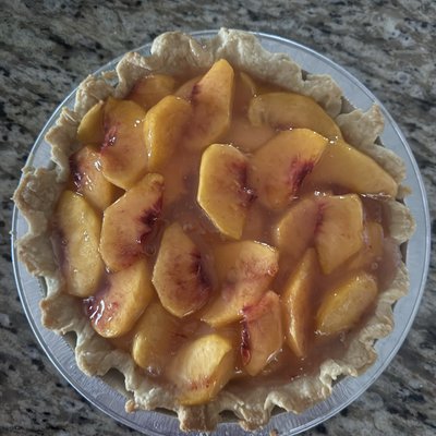 Fresh Peach Pie 