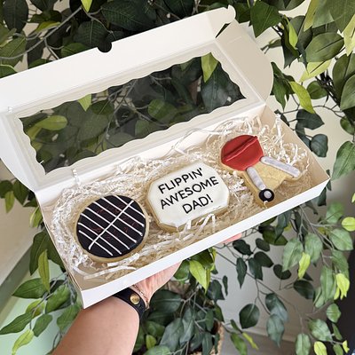 Father’s Day Sugar Cookie 3 Pack 🥩🤍