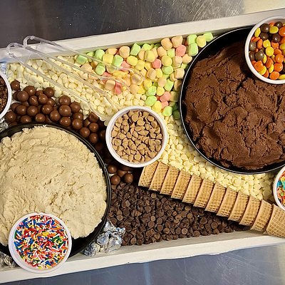 25 Person Edible Cookie Dough Charcuterie