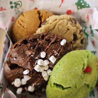 Box of SIX Gourmet Cookies -Assorted Flavors