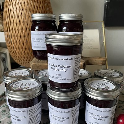 Holiday Cabernet Grape Jelly