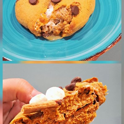 Pumpkin S'mores Cookies 