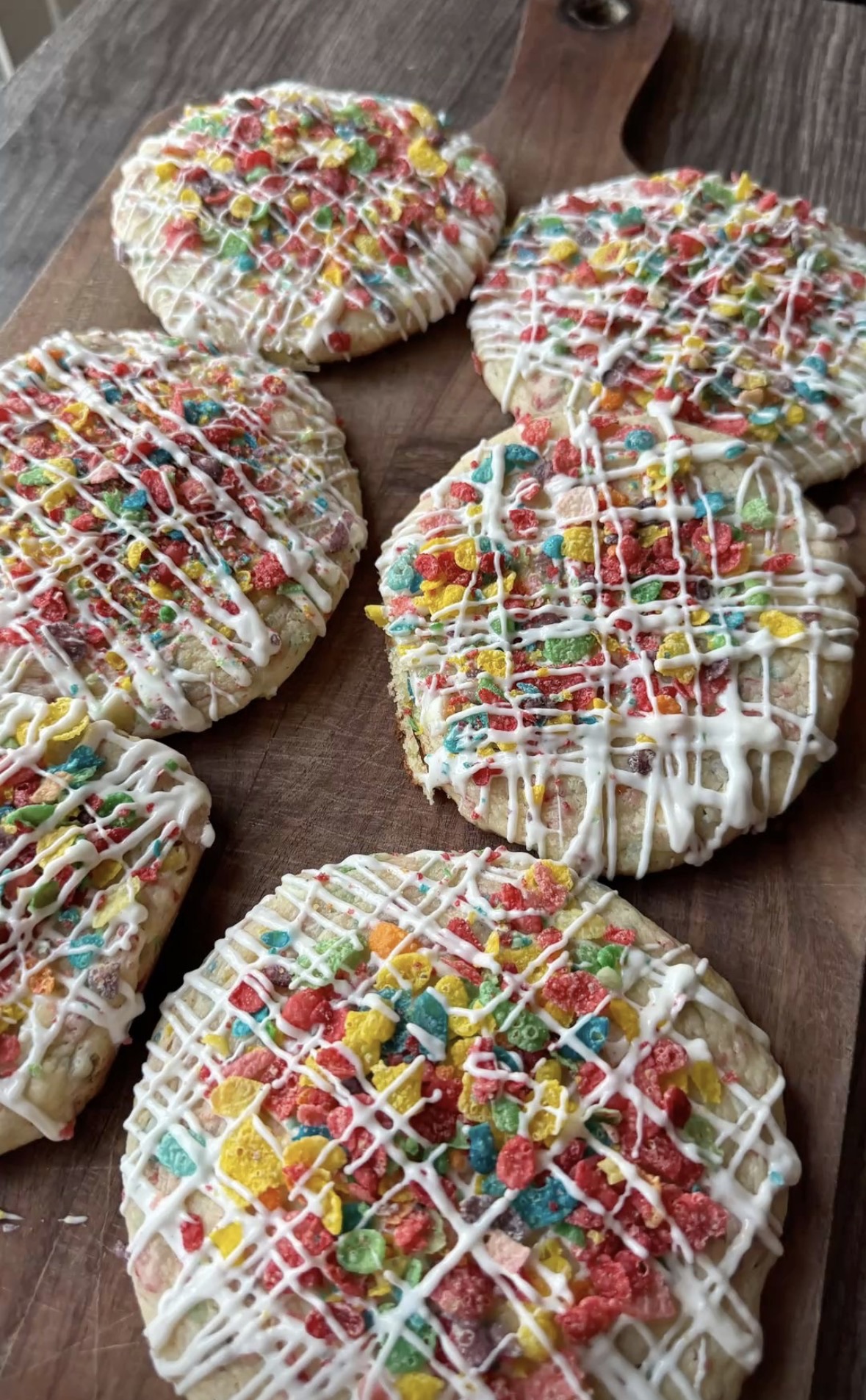 Fruity Pebbles Cookie