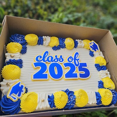 1/4 Sheet Cake- Single Layer 