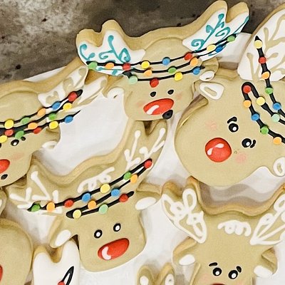 Christmas Vanilla Sugar Cookies