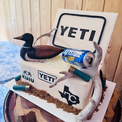 Custom Grooms Cakes
