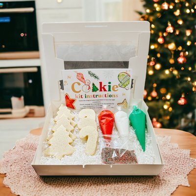 DIY Christmas Cookie Kit B- 6 Cookies