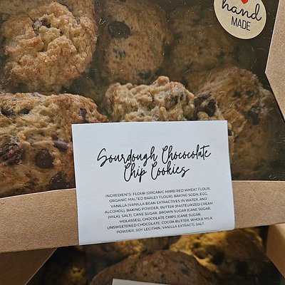Sourdough Chocolate Chip Cookies 