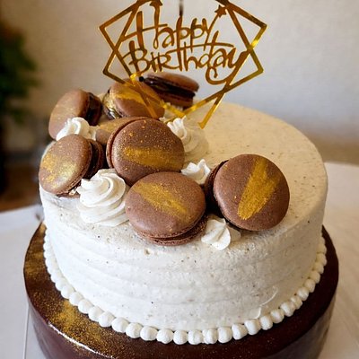 Custom Two-Tier Cake