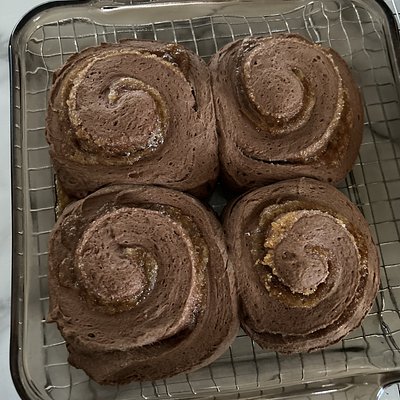 Chocolate Sweet Rolls 4 Pack