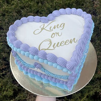 11 Inch Heart Cake 