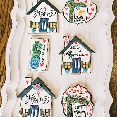 Realtor Custom Home Cookies 6 Count