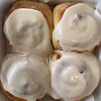 Strawberry & Icing Rolls