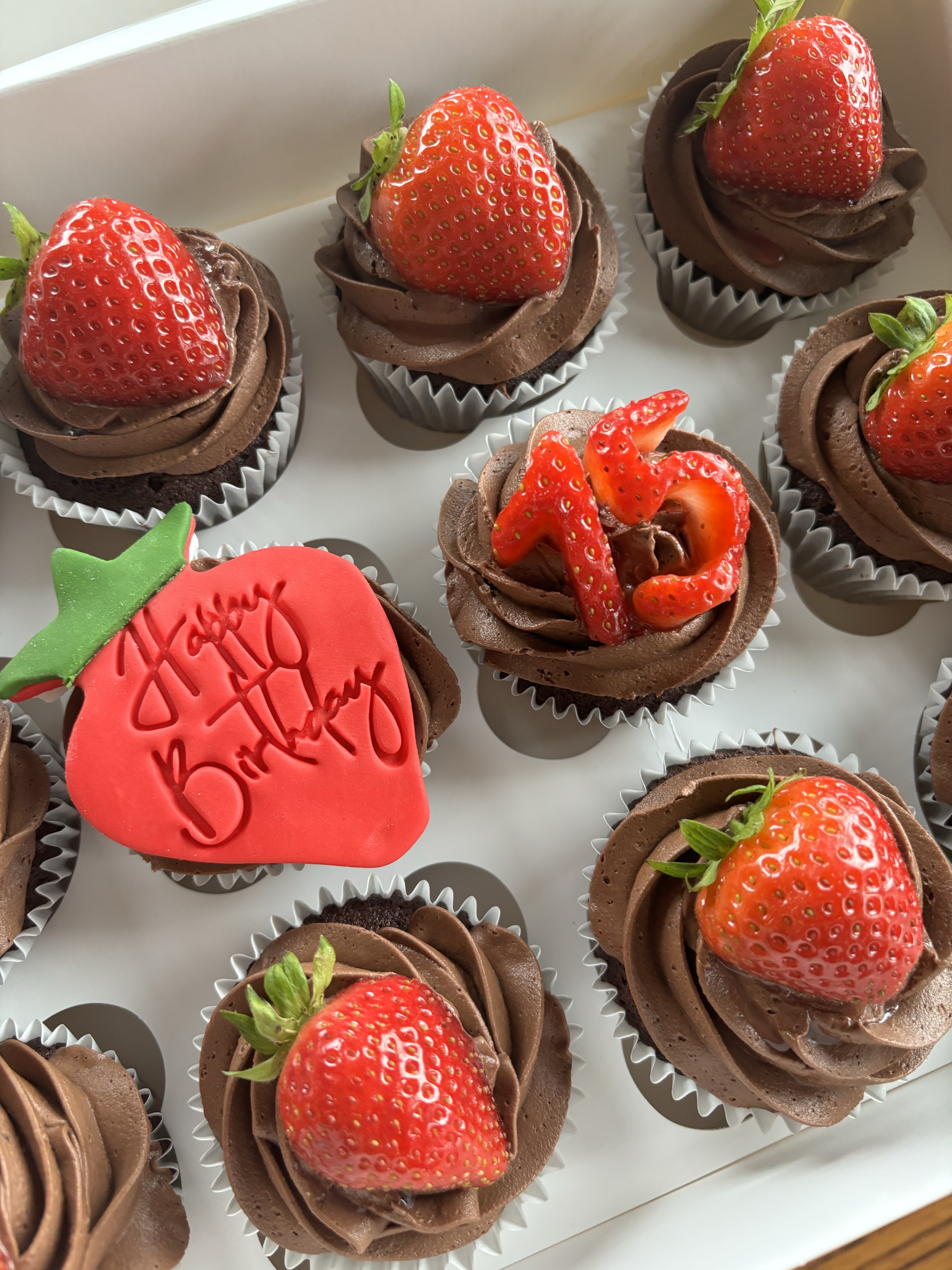Gourmet Chocolate Cupcakes