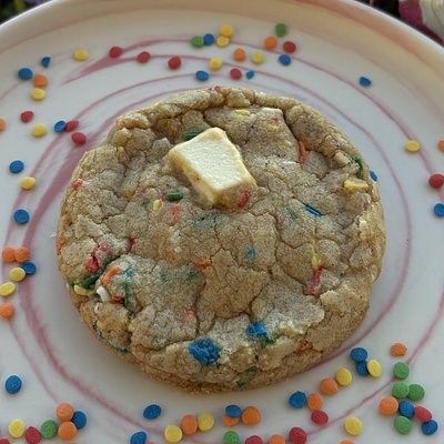 Broken Top Birthday Cookie