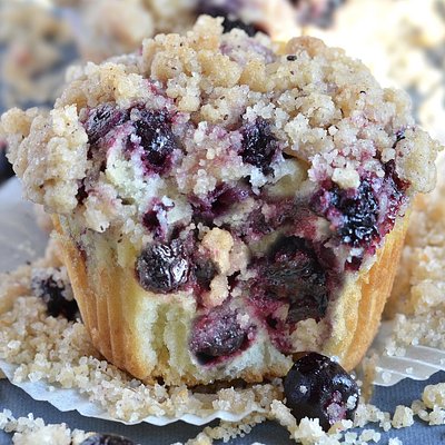 Blueberry Crumb Muffins -4 Pack 