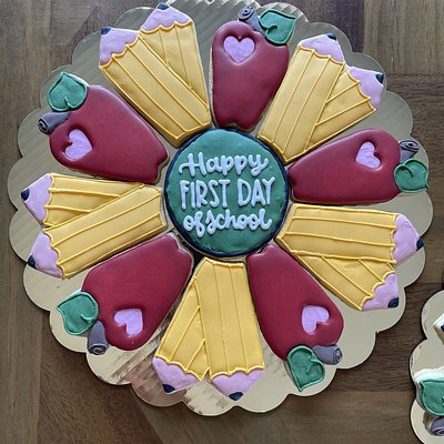Back To School Cookie Platter