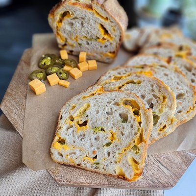 Jalapeno Cheddar Sourdough