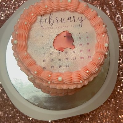 6 Inch Burn Cake 