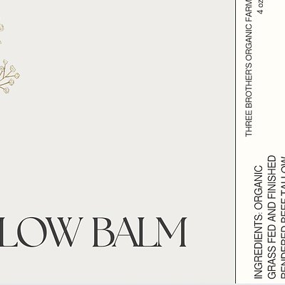 Tallow Balm(4 Oz)(creamy)