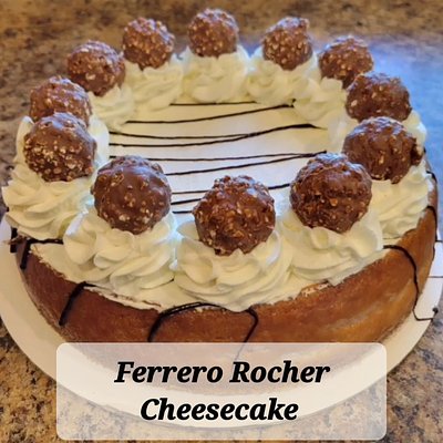 Ferrero Rocher Cheesecake