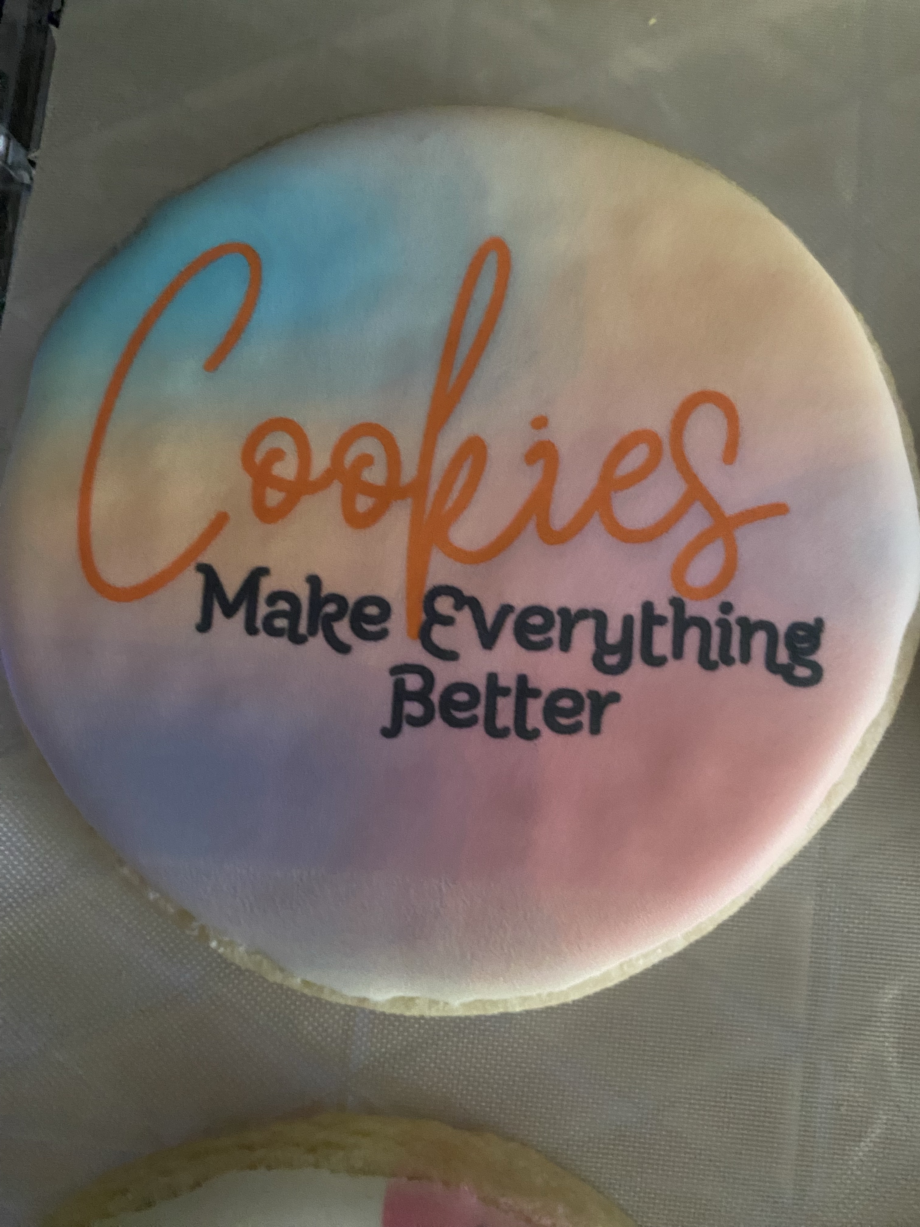 Printed Sugar Cookies