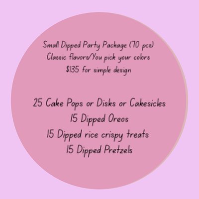 Small Dipped Package