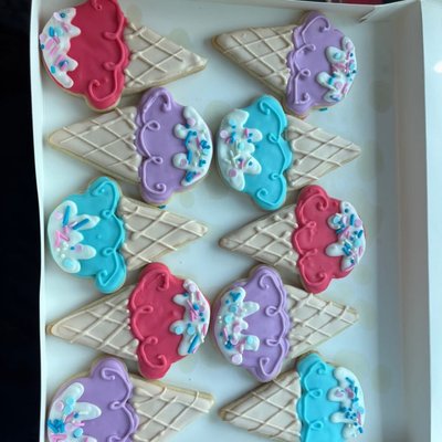 Ice Cream Sugar Cookies 