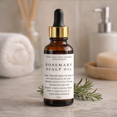 Rosemary And Tea Tree Scalp Oil(2 Oz)