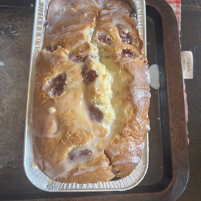 Blueberry-Vanilla Mini Pound Cake