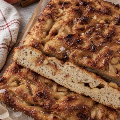 Caramel Apple Foccacia