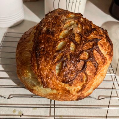 Sourdough Croissant Loaf