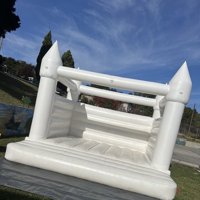 WHITE Bounce House 