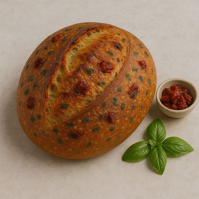 Sun-Dried Tomato Mozzarella & Basil