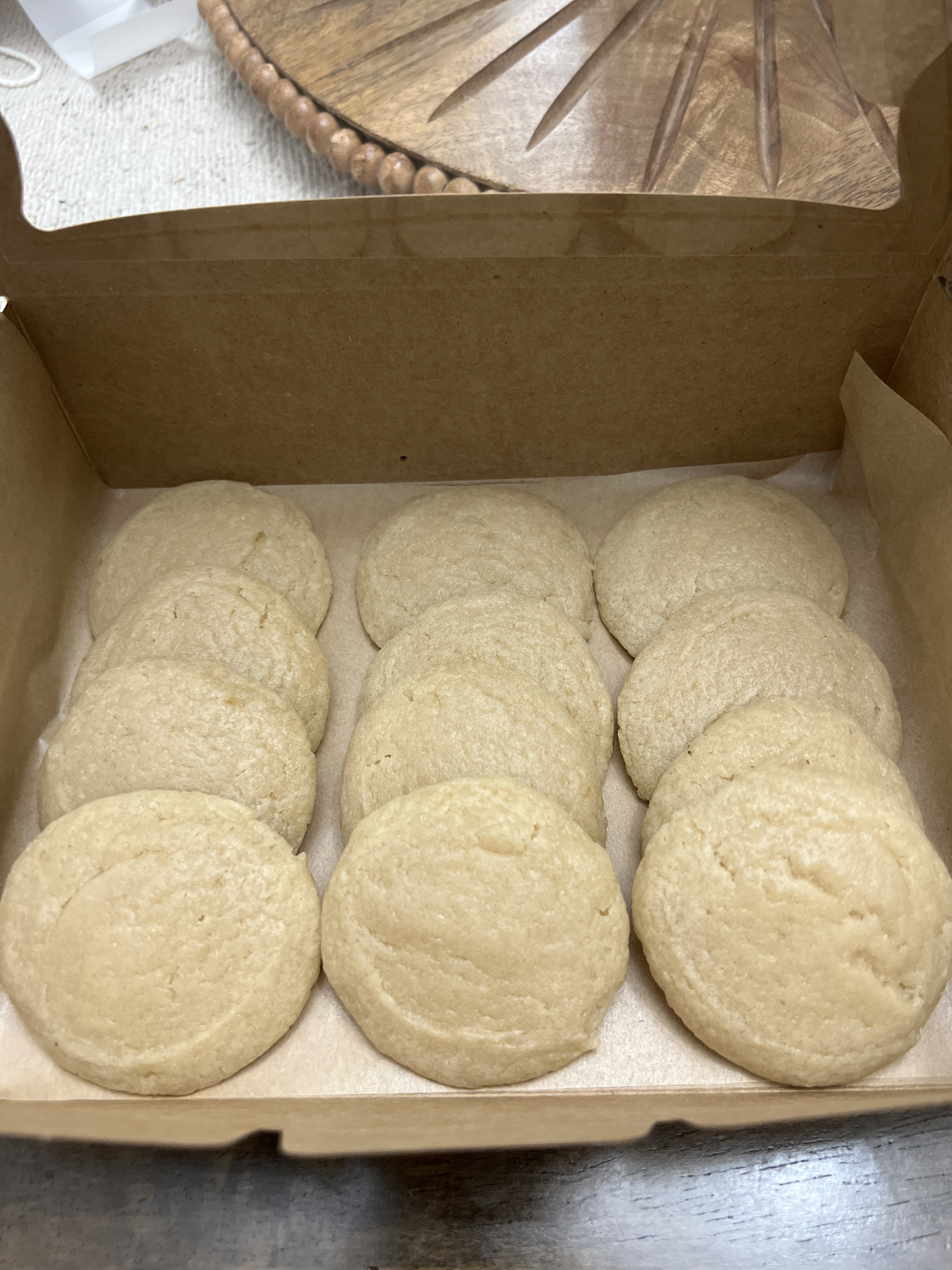 Vegan Sugar Cookies