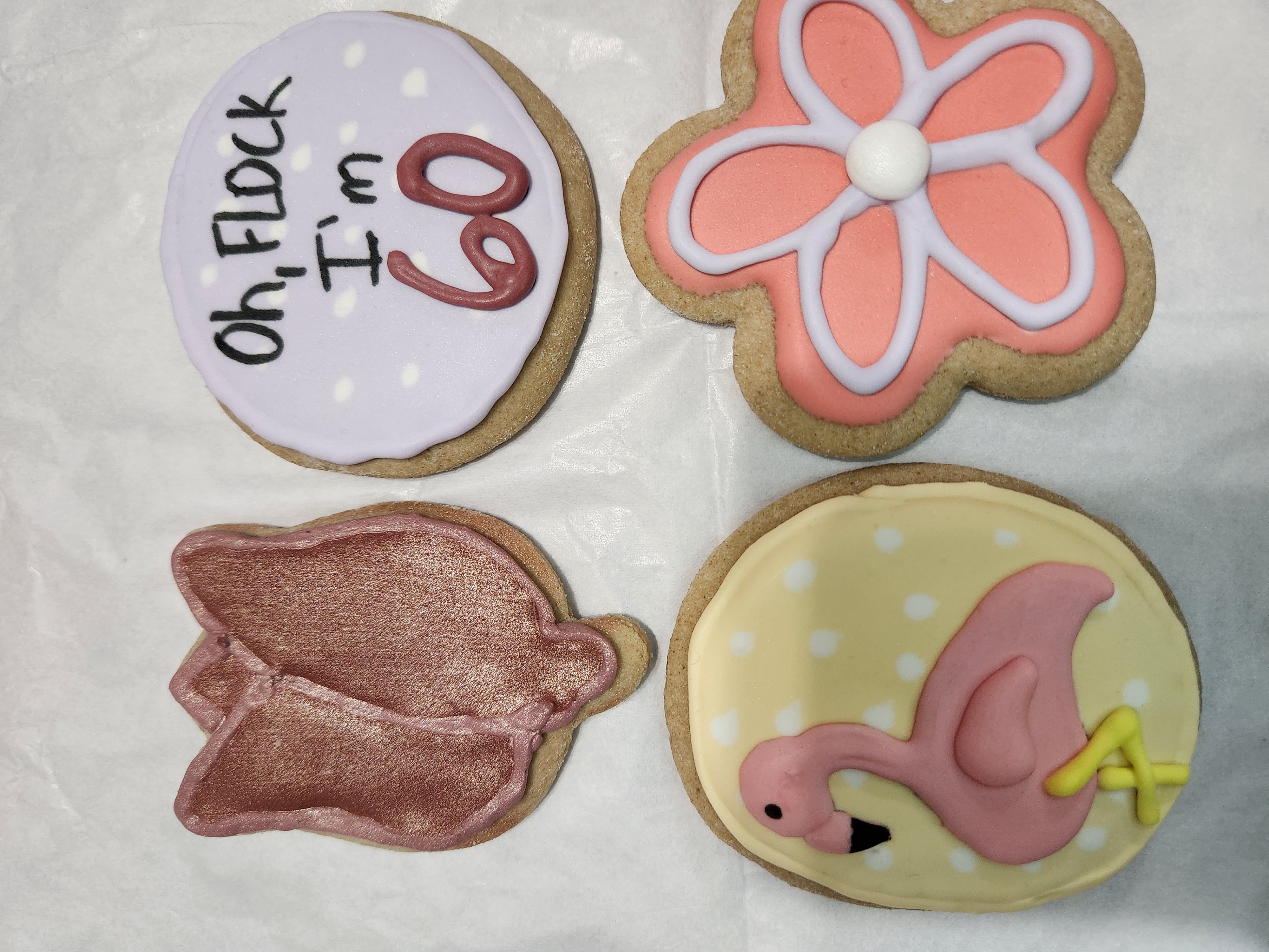 Royal Icing Sugar Cookies by the Dozen - Gluten