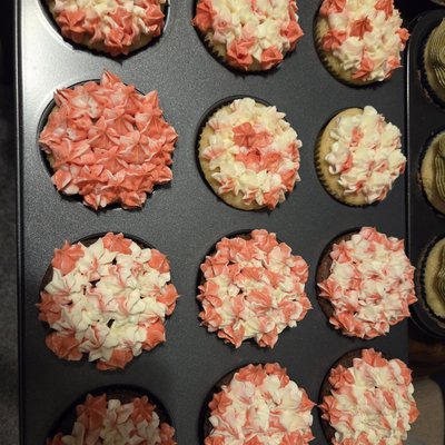 Vanilla Cupcakes With Frosting