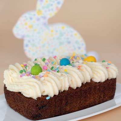 Carrot cake One layer Serves 4-6 