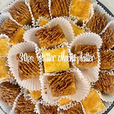 30pc Platter Butter Mochi