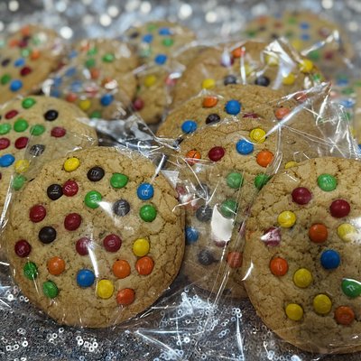 1 Dozen M&M ChocoChip Cookies