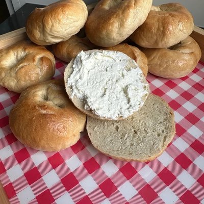 Sourdough Bagels