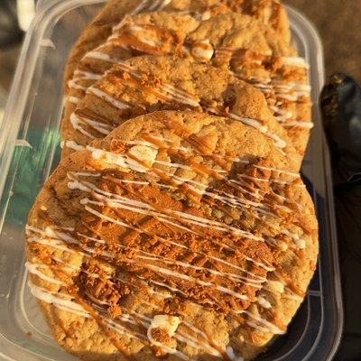 Biscoff cookie butter cookies 