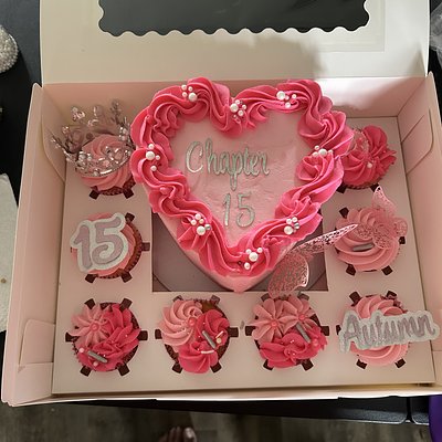 Bento Box Cake/Cupcakes