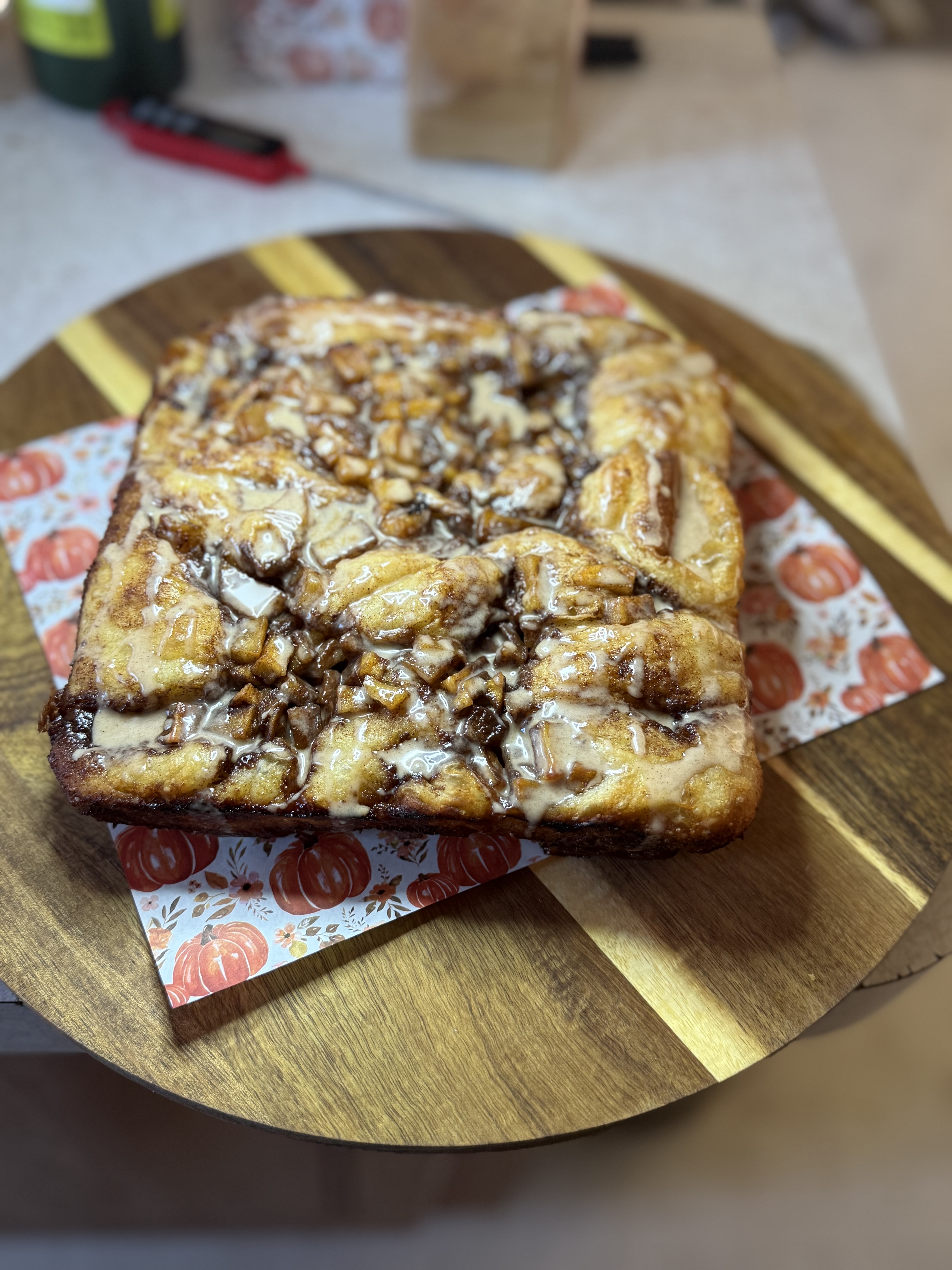 Apple Fritter Focaccia 