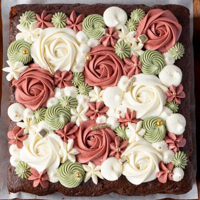 Medium Brownie Cake - Single Layer