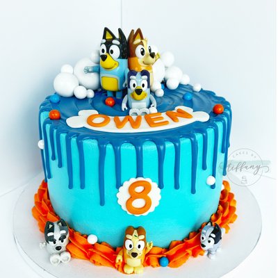 Round- 8”- 3 Layer- Simple Buttercream 